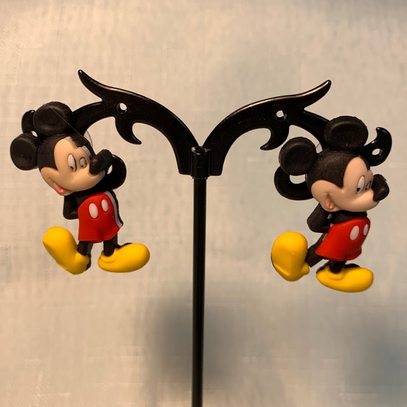 Hand Crafted Jewelry - NWT 1 Pair of Handmade Disney Mickey Mouse Pierced Earrings in 3 Styles